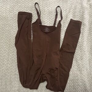 SKIMS Chocolate Brown Jumpsuit